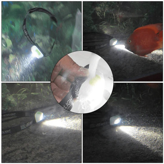 Ultra-bright headlamp: Illuminate every corner with complete freedom