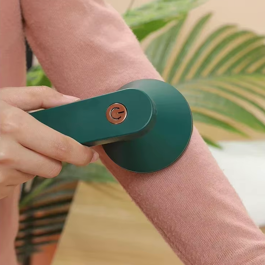 Cortador de pelusas recargable para prendas impecables