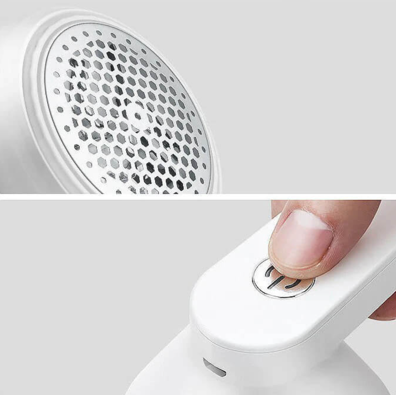 Cortador de pelusas recargable para prendas impecables