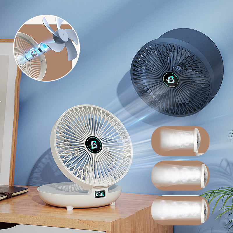 Nastaviteľný a tichý stolový ventilátor