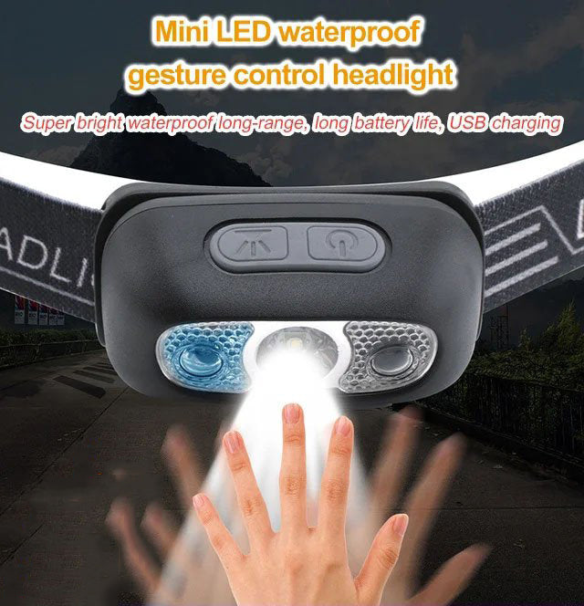 Ultra-bright headlamp: Illuminate every corner with complete freedom