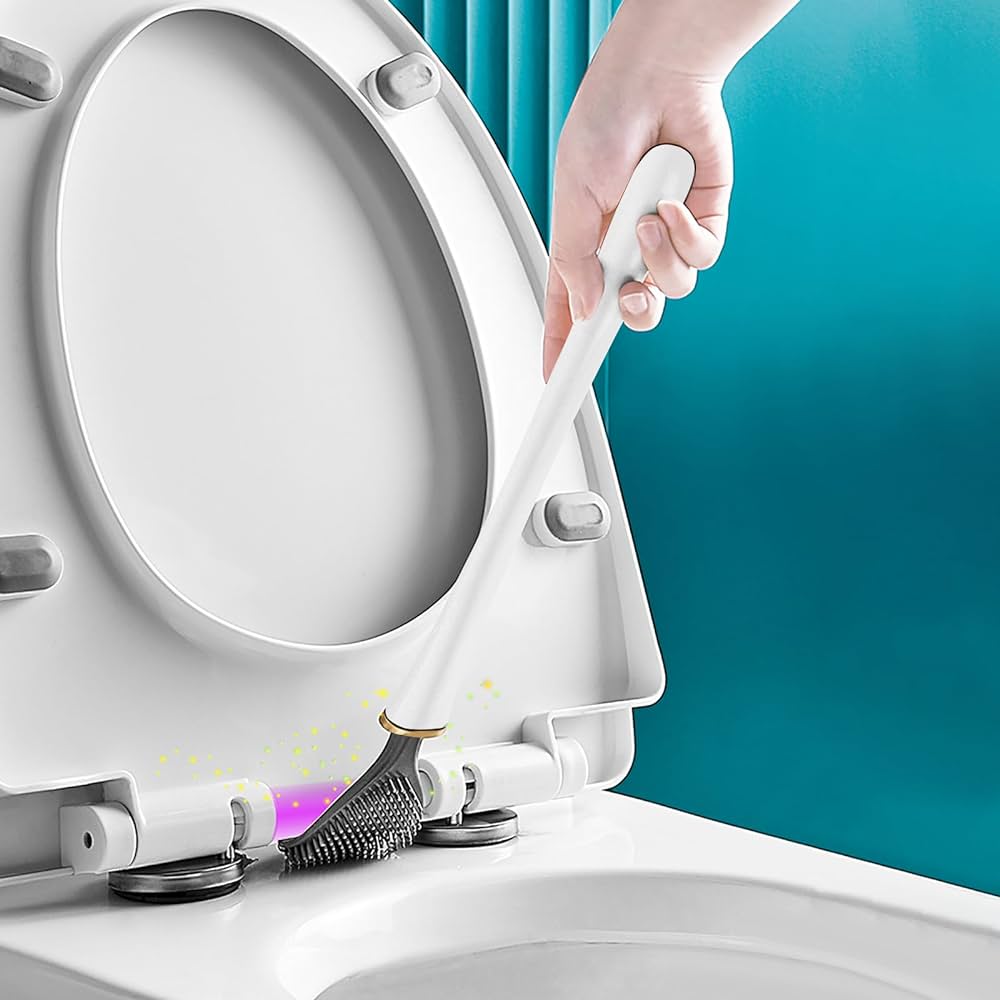 SmartBrush - Elegante e igienico spazzolino da toilette in silicone