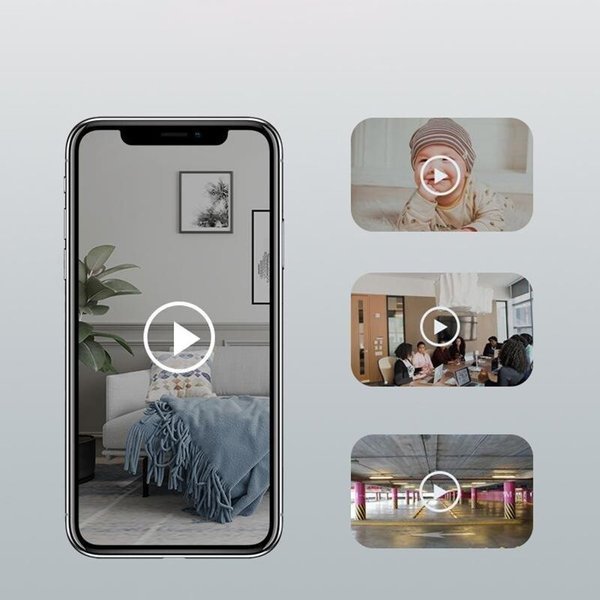 Wi-Fi bezpečnostná kamera s okamžitým upozornením 